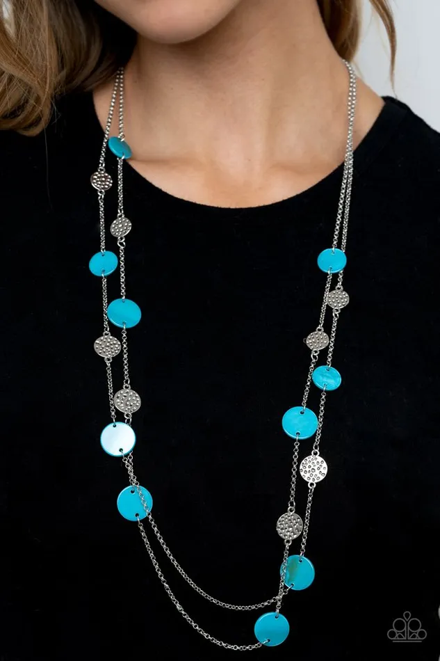 Paparazzi Jewelry Paparazzi Necklace Ocean Soul Blue Necklaces