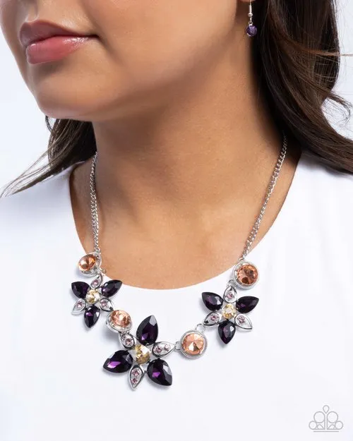 Paparazzi Jewelry Paparazzi Necklace Perennial Promise Purple Necklaces