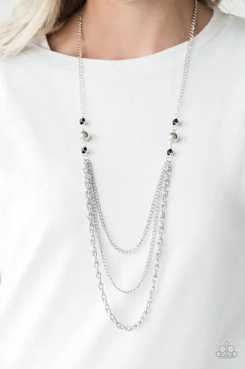 Paparazzi Jewelry Paparazzi Necklace RITZ It All Black Necklaces
