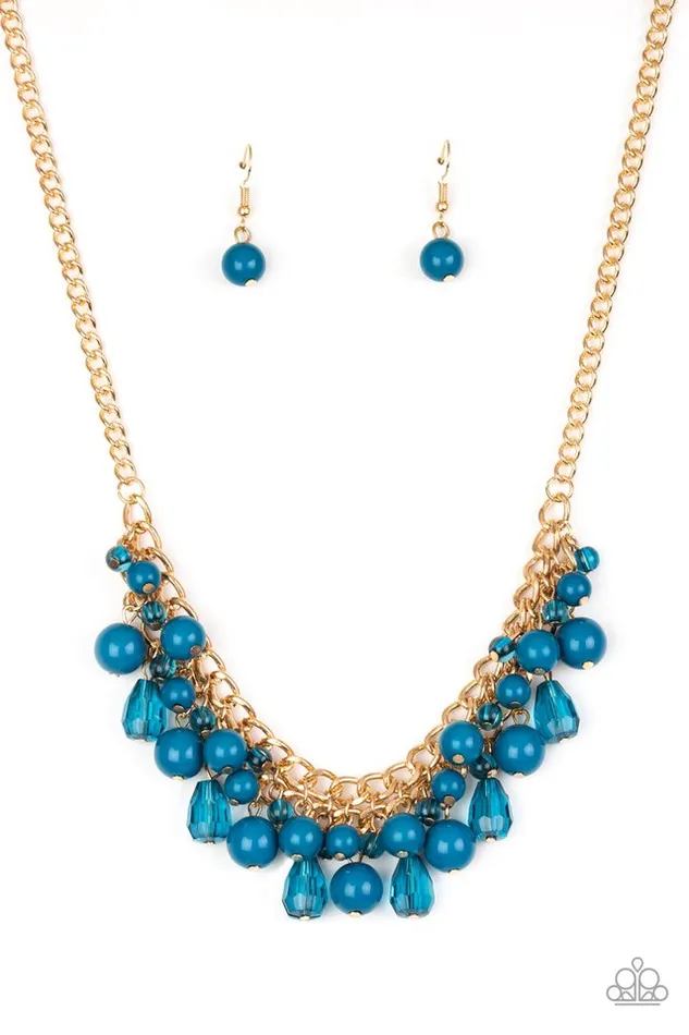 Paparazzi Jewelry Paparazzi Necklace Tour de Trendsetter Blue Necklaces Paparazzi Jewelry Paparazzi Necklace Tour de Trendsetter Blue Necklaces