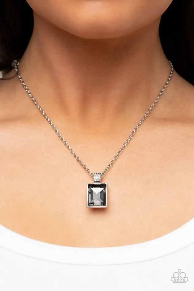 Paparazzi Jewelry Paparazzi Necklace Understated Dazzle Silver Necklaces