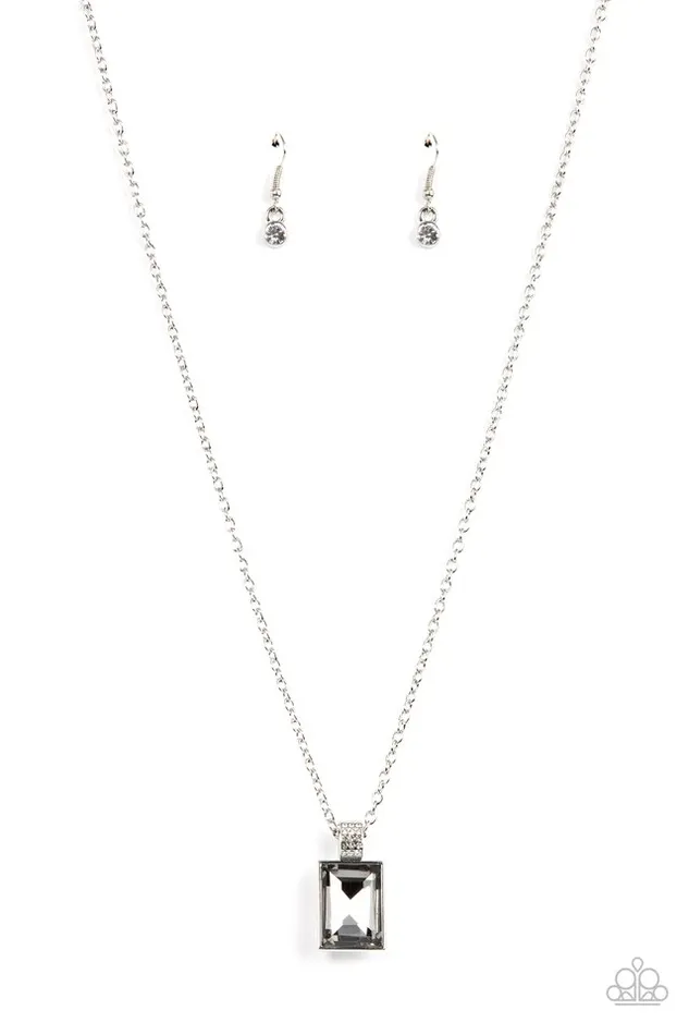Paparazzi Jewelry Paparazzi Necklace Understated Dazzle Silver Necklaces Paparazzi Jewelry Paparazzi Necklace Understated Dazzle Silver Necklaces