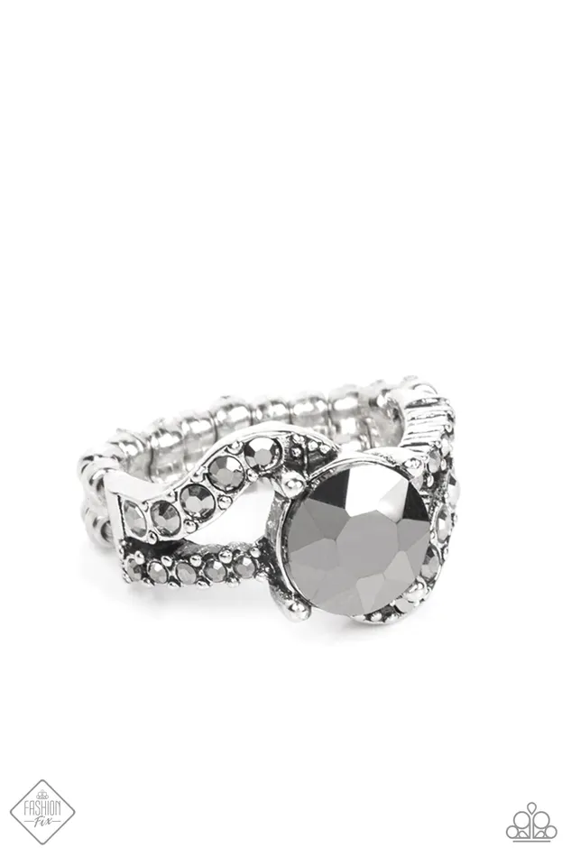 Paparazzi Jewelry Paparazzi Ring Blockbuster Boom Silver Rings