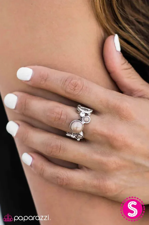 Paparazzi Jewelry Paparazzi Ring Bobbing Along Brown Rings