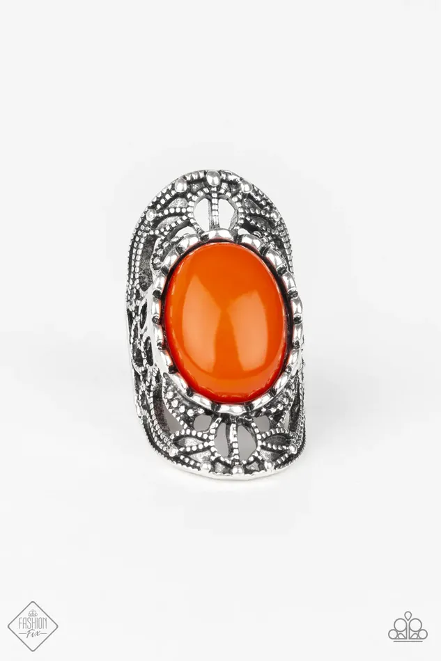Paparazzi Jewelry Paparazzi Ring Drama Dream Orange Rings