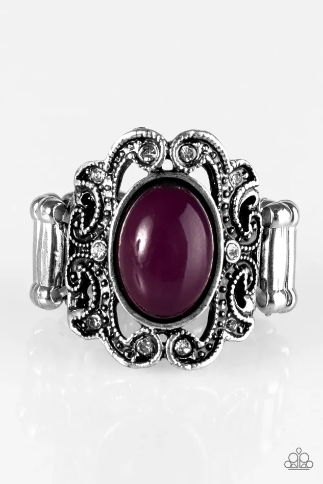 Paparazzi Jewelry Paparazzi Ring Pasadena Princess Purple Rings
