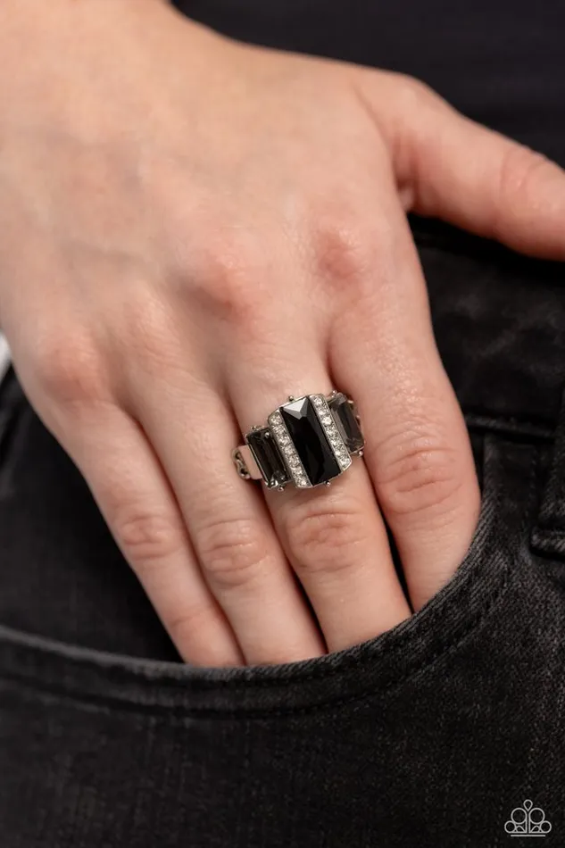 Paparazzi Jewelry Rings Paparazzi Ring A GLITZY Verdict Black