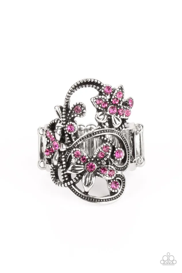 Paparazzi Jewelry Rings Paparazzi Ring Bouquet Toss Pink Paparazzi Jewelry Rings Paparazzi Ring Bouquet Toss Pink