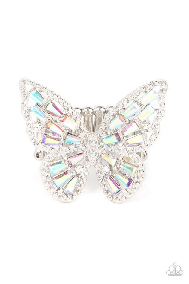 Paparazzi Jewelry Rings Paparazzi Ring BrightEyed Butterfly Multi Paparazzi Jewelry Rings Paparazzi Ring BrightEyed Butterfly Multi