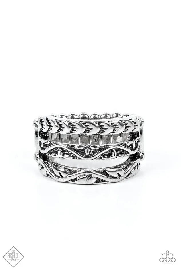 Paparazzi Jewelry Rings Paparazzi Ring Canyon Canopy Silver Paparazzi Jewelry Rings Paparazzi Ring Canyon Canopy Silver