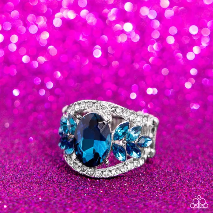 Paparazzi Jewelry Rings Paparazzi Ring Cosmic Clique Blue Paparazzi Jewelry Rings Paparazzi Ring Cosmic Clique Blue