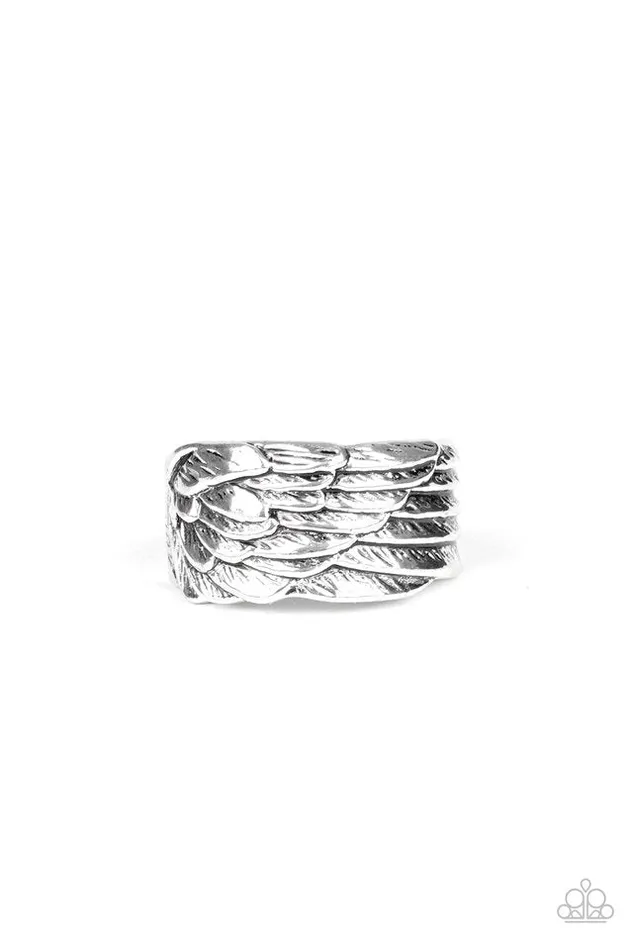 Paparazzi Jewelry Rings Paparazzi Ring Fossil Fuel Silver Paparazzi Jewelry Rings Paparazzi Ring Fossil Fuel Silver