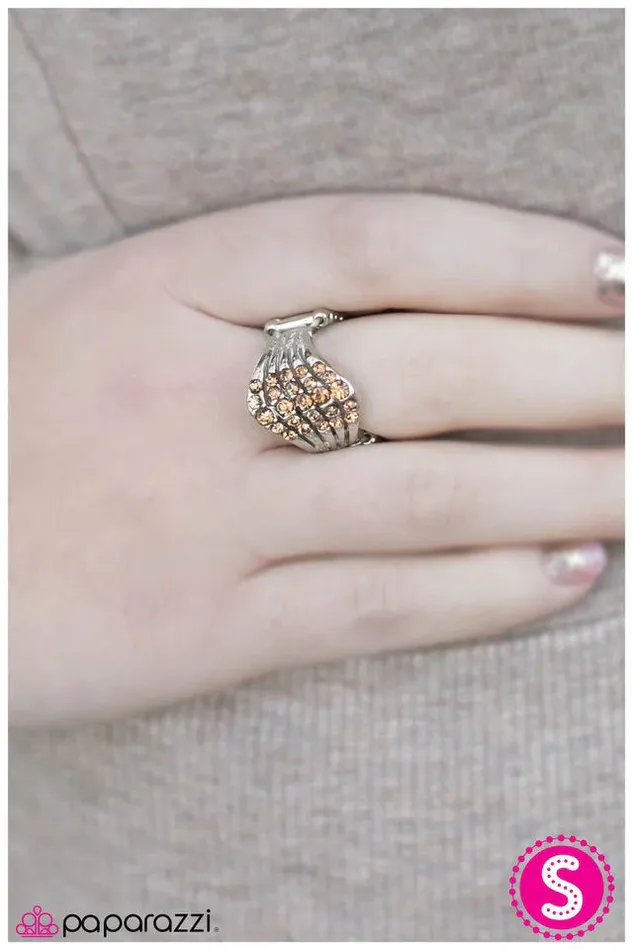 Paparazzi Jewelry Rings Paparazzi Ring GLOW Away Brown