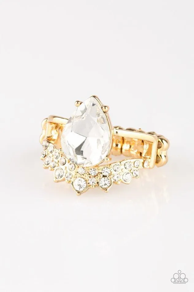 Paparazzi Jewelry Rings Paparazzi Ring If The Crown Fits Gold Paparazzi Jewelry Rings Paparazzi Ring If The Crown Fits Gold