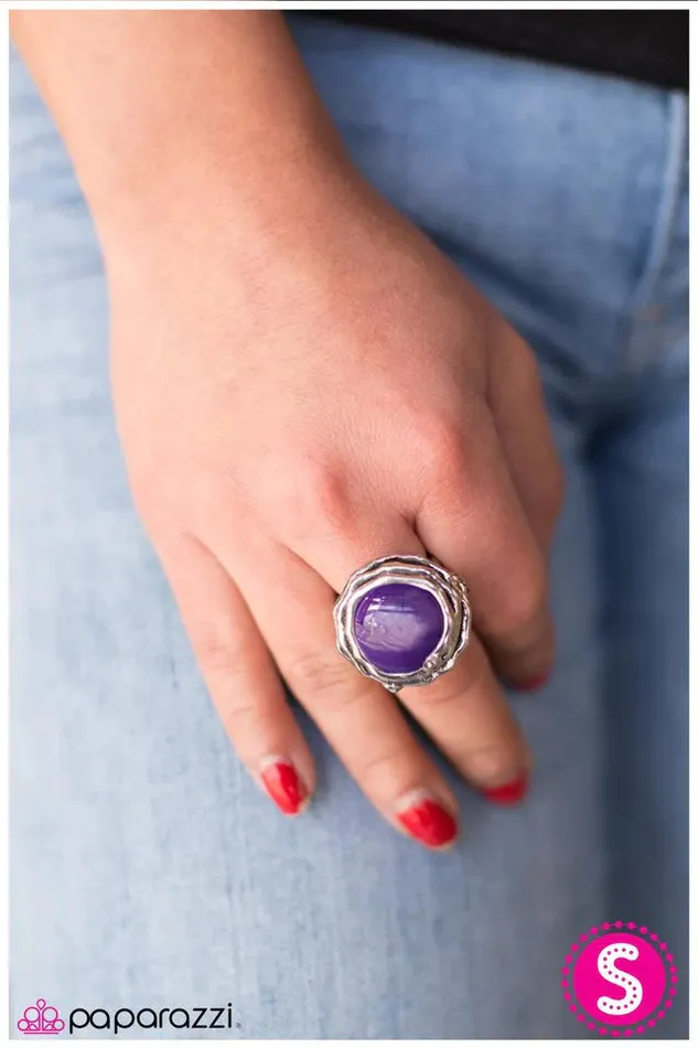 Paparazzi Jewelry Rings Paparazzi Ring It Must Be Fate Purple