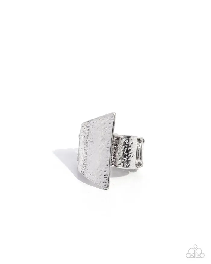 Paparazzi Jewelry Rings Paparazzi Ring Metallic Shade Silver Paparazzi Jewelry Rings Paparazzi Ring Metallic Shade Silver