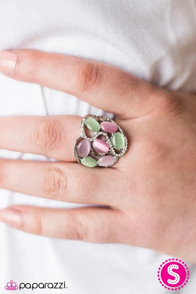 Paparazzi Jewelry Rings Paparazzi Ring MOON On Over Pink