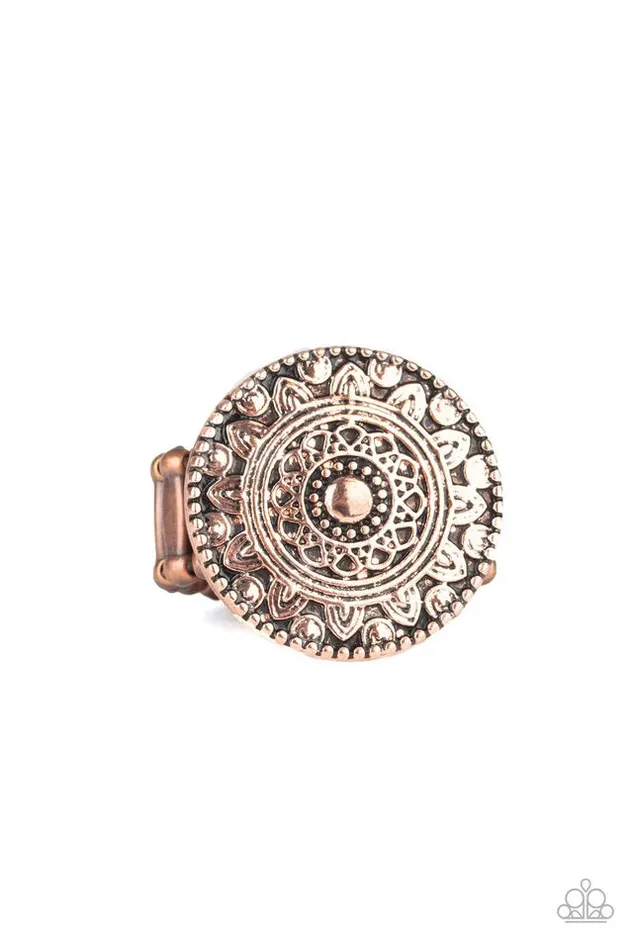 Paparazzi Jewelry Rings Paparazzi Ring One in a MEDALLION Copper