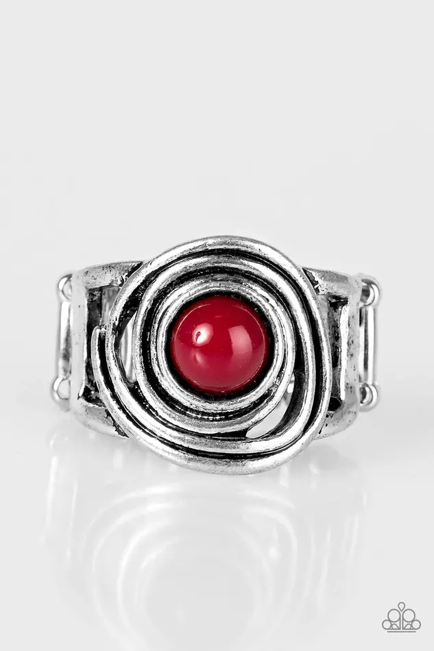 Paparazzi Jewelry Rings Paparazzi Ring Out Of Control Red