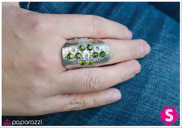 Paparazzi Jewelry Rings Paparazzi Ring Think Twice Green