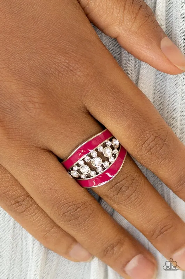 Paparazzi Jewelry Rings Paparazzi Ring Trending Treasure Pink