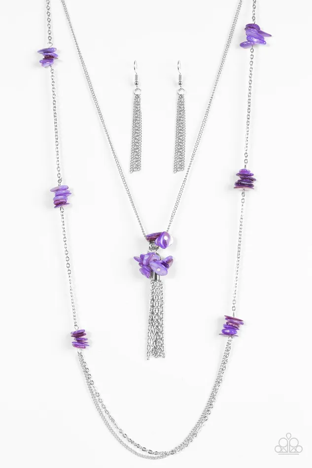 Paparazzi Necklace Cliff Cache Purple Paparazzi Jewelry Necklaces