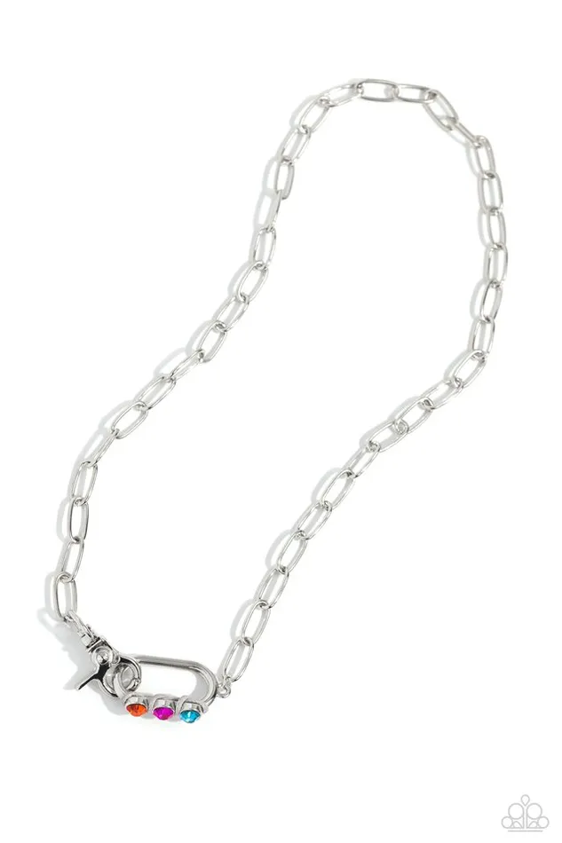 Paparazzi Necklace Dont Want to Miss a STRING Silver Paparazzi Jewelry Necklaces Paparazzi Necklace Dont Want to Miss a STRING Silver Paparazzi Jewelry Necklaces