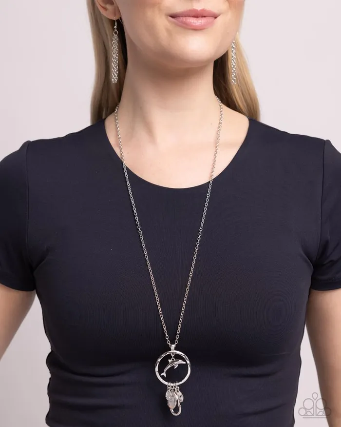 Paparazzi Necklace Dreaming of the Sea Blue Paparazzi Jewelry Necklaces