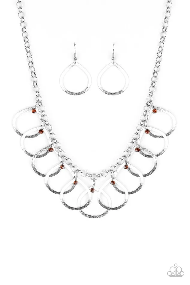 Paparazzi Necklace Drop by Drop Brown Paparazzi Jewelry Necklaces Paparazzi Necklace Drop by Drop Brown Paparazzi Jewelry Necklaces