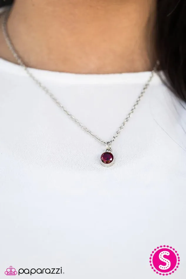 Paparazzi Necklace Just A Spark Red Paparazzi Jewelry Necklaces