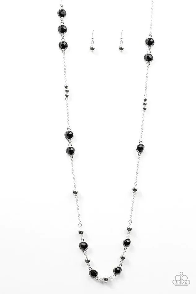 Paparazzi Necklace Make A Scene Black Paparazzi Jewelry Necklaces