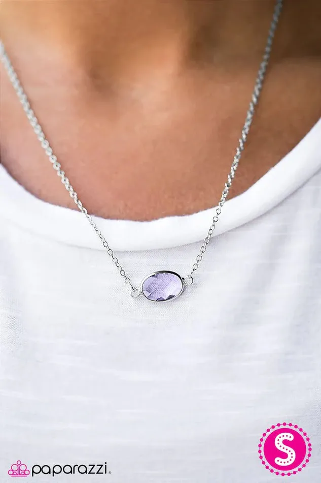 Paparazzi Necklace One In A Million Purple Paparazzi Jewelry Necklaces