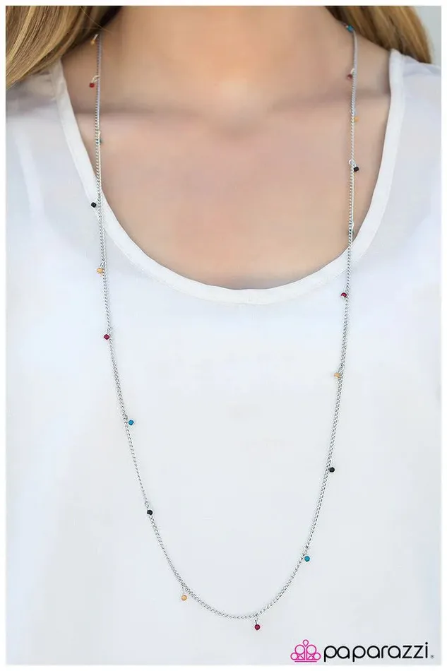Paparazzi Necklace Small Town Girl Multi Paparazzi Jewelry Necklaces
