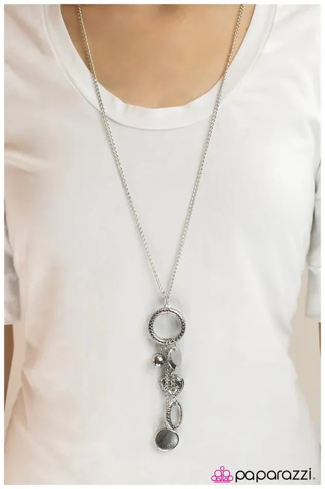 Paparazzi Necklace True Believer Silver Paparazzi Jewelry Necklaces