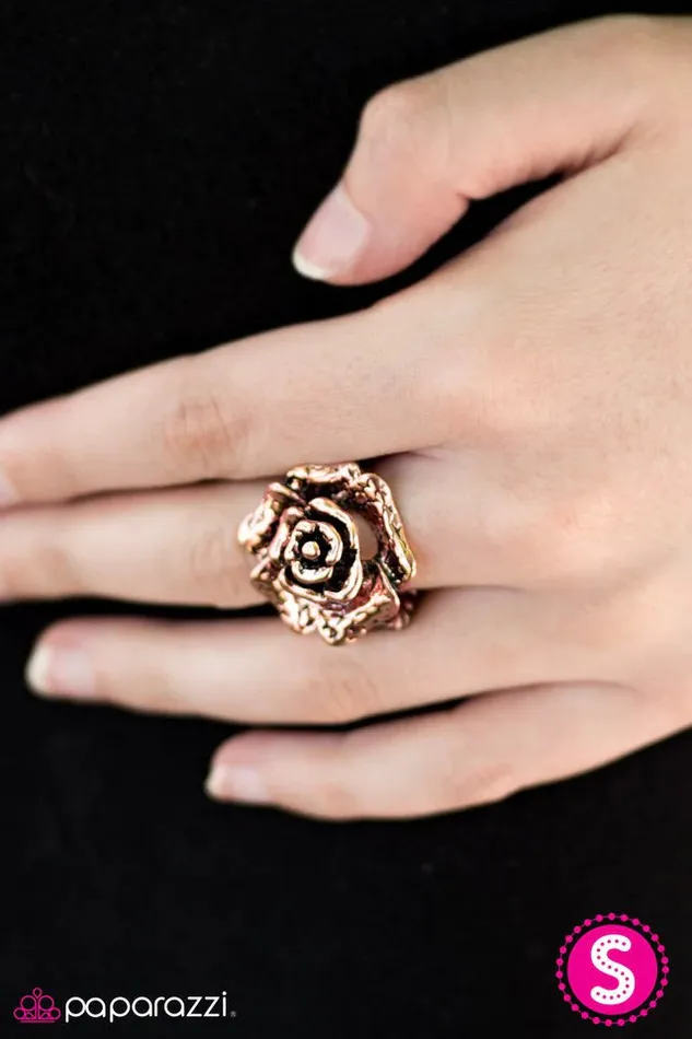 Paparazzi Ring Garden Of Grandeur Copper Paparazzi Jewelry Rings