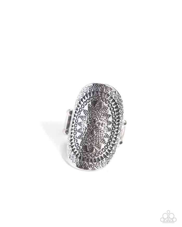 Paparazzi Ring Island Influence Silver Paparazzi Jewelry Rings Paparazzi Ring Island Influence Silver Paparazzi Jewelry Rings