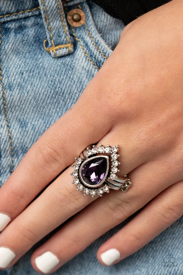 Paparazzi Ring Make Your TRADEMARK Purple Paparazzi Jewelry Rings