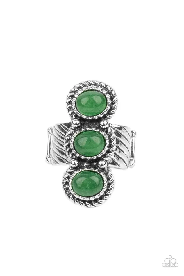 Paparazzi Ring Peaceful Paradise Green Paparazzi Jewelry Rings Paparazzi Ring Peaceful Paradise Green Paparazzi Jewelry Rings