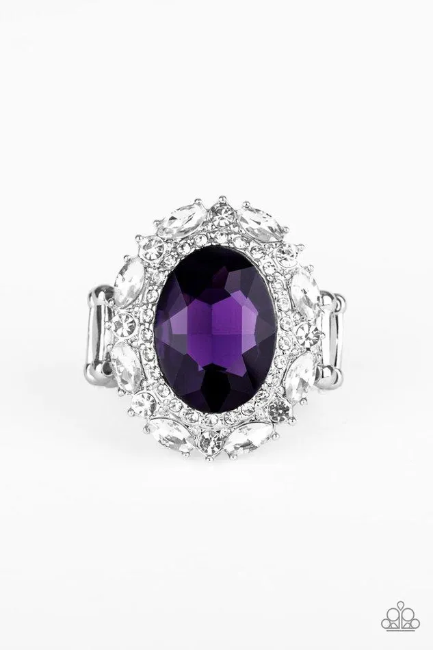 Paparazzi Ring Show Glam Purple Paparazzi Jewelry Rings
