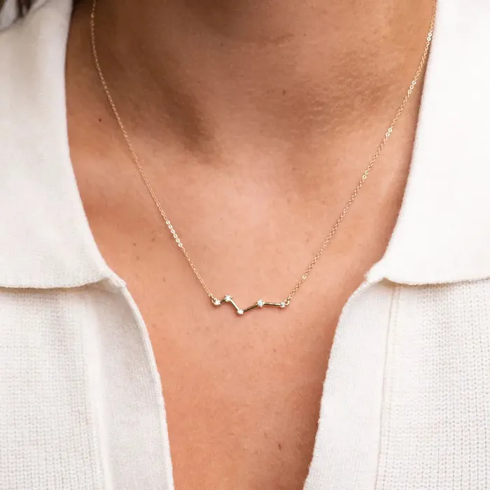 RG Necklaces 14k Diamond Constellation Necklace