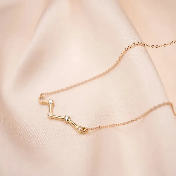 RG Necklaces 14k Diamond Constellation Necklace