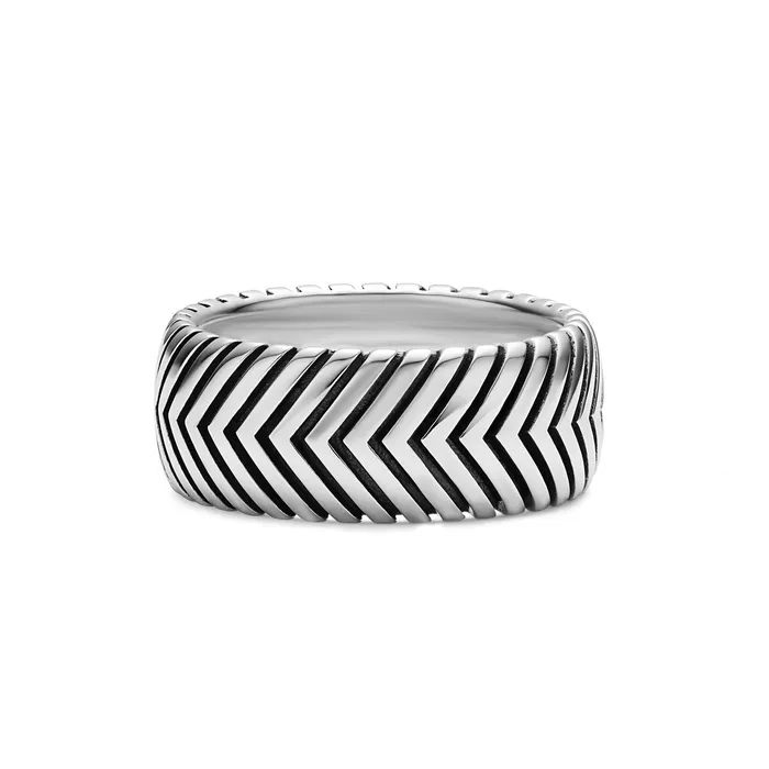 Rings David Yurman David Yurman 10mm Chevron Band Ring