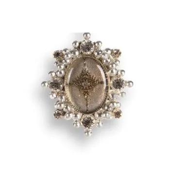 Rings Oval Cloister All Seeing Eye Ring Virgins Saints Angels