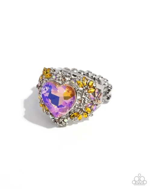 Rings Paparazzi Jewelry Paparazzi Ring Bursting with Beauty Orange Rings Paparazzi Jewelry Paparazzi Ring Bursting with Beauty Orange