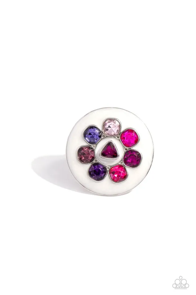 Rings Paparazzi Jewelry Paparazzi Ring Captivating Centerpiece Pink Rings Paparazzi Jewelry Paparazzi Ring Captivating Centerpiece Pink