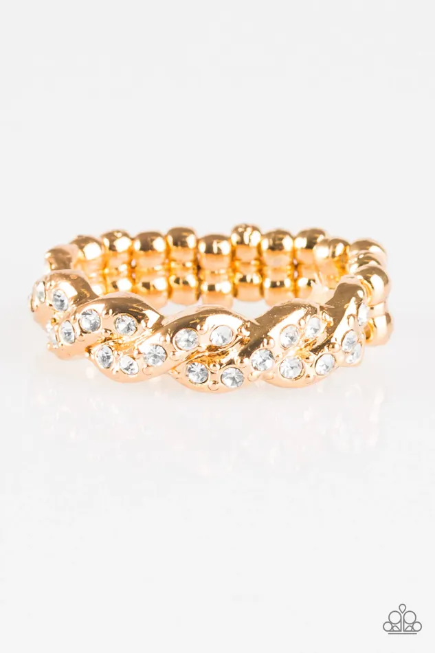 Rings Paparazzi Jewelry Paparazzi Ring Cold Hard Cash Gold
