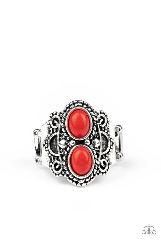 Rings Paparazzi Jewelry Paparazzi Ring Eco Essence Red Rings Paparazzi Jewelry Paparazzi Ring Eco Essence Red