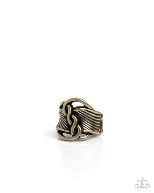 Rings Paparazzi Jewelry Paparazzi Ring Harmonious Helix Brass Rings Paparazzi Jewelry Paparazzi Ring Harmonious Helix Brass