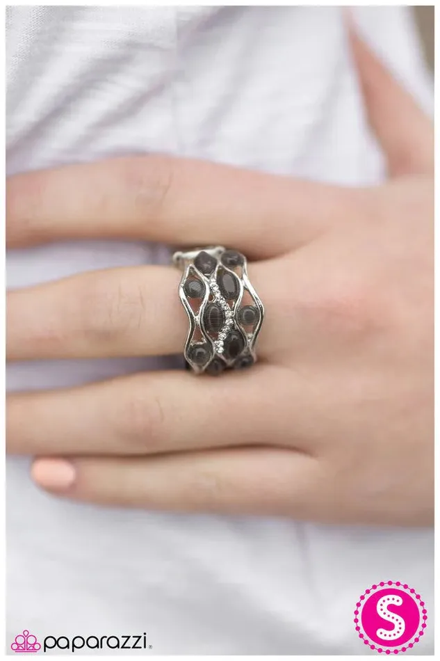 Rings Paparazzi Jewelry Paparazzi Ring Just GLOW With It Black