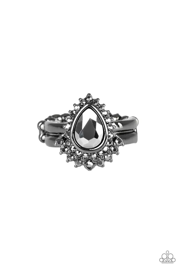 Rings Paparazzi Jewelry Paparazzi Ring Till QUEENDOM Come Black